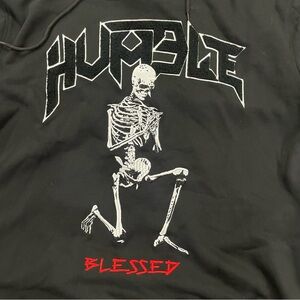 ROKU STUDIO Men’s Humble Blessed‎ Hoodie Black sz XL